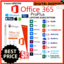 Office 365 2019 Pro plus Lifetime win/ Mac