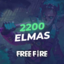 Free Fire 2200+1100 Elmas EU+TR
