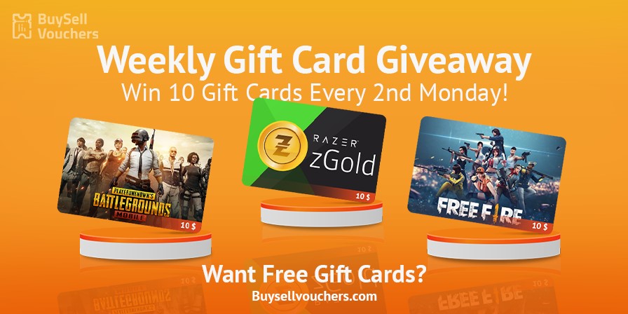 Gift card giveaway