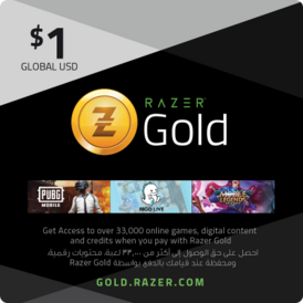 Razer Gold PIN (Global) - 1$ USD