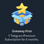 Telegram Premium 6 months (Activation code)