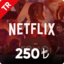 Netflix Gift Cards 250 TRY (Turkey) Stockable