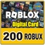 Roblox Gift Card | 200 Robux GLOBAL