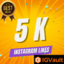 5K (5000) Instagram Likes J'aime Instagram (