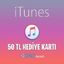 Apple Itunes 50 ₺ TL TRY (Stockable) TR
