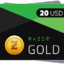 Razer Gold 20 USD Global Stockable No Serial