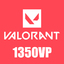 Valorant 1350 PHP VP