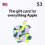 iTunes USA $3 - Gift Card
