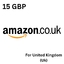 Amazon 15£ GBP UK Storable Card