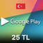 Google Play 25 TRY