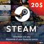 Steam Wallet 20$ USD