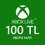 Xbox 100 TL Gift Card TRY (Stockable)