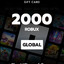Roblox 2000 Robux Global All Region Stockable