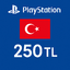 PlayStation Network Gift Card - Turkey - 250