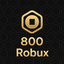 Roblox Gift Card 800 Robux GLOBAL