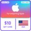 iTunes Gift Card - 10USD - USA Version
