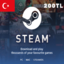 Steam Wallet Gift Card 200 TRY - TR Steam Wal