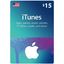 itunes gift card usa 15 usd