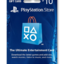 PlayStation Store $10 Gift Card USA