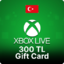 Xbox Live 300 TL Gift Card Turkey
