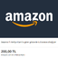 Amazon Gift Card 200 TRY - 200 TL (Stockable)