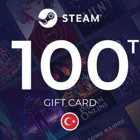 Steam Gift Card 100TL (Turkey) Stockable