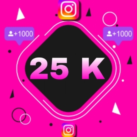 25 K Instagram Followers