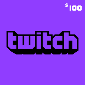 Twitch Gift Card - $100 USD