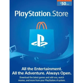 ‏Playstation Network PSN 50 USD (USA) 50US