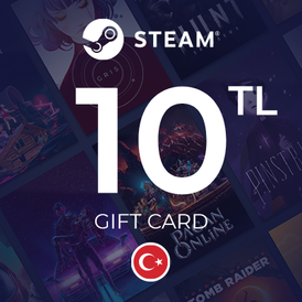 Steam Gift Card 10TL (Turkey) Stockable