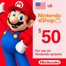 Nintendo eShop Card - $50 USD