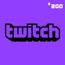 Twitch Gift Card - $200 USD
