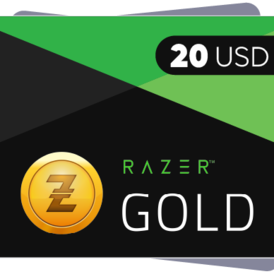 Razer Gold 20 USD Global Stockable No Serial