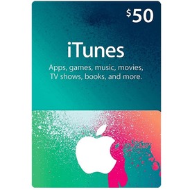 $50 iTunes Gift card for USA