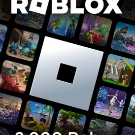 Roblox Digital Gift Card 2000 Robux Global