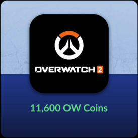 Overwatch 2 - 11800 coins Login Top Up.