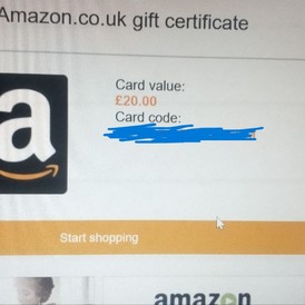 Amazon gift card