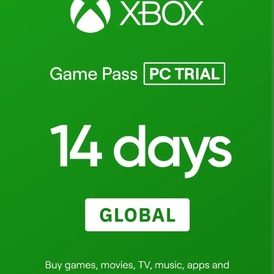 Xbox Game Pass 14 Days For PC Trial - Global