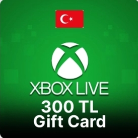 Xbox Live 300 TL Gift Card Turkey