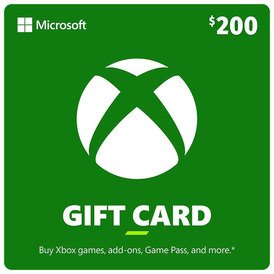 Discounted $200 Xbox gift card code USA