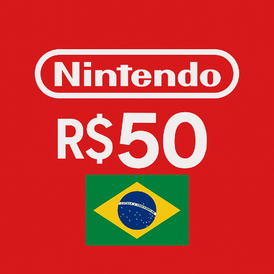 BRL-Nintendo eShop Gift Card 50 BRL