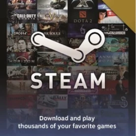Steam Wallet $10 USD - USA (Stockable)