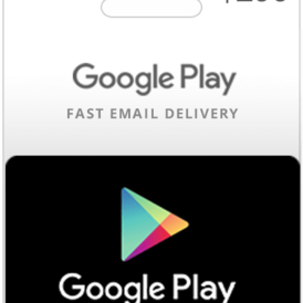 Google play gift card 200$ USA