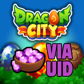 65 Gem (USER ID) Dragon City (Fast and Legit)