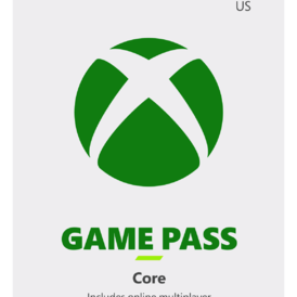 Xbox Game Pass Core 12M USA US Stockable
