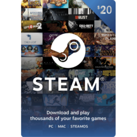 Steam Gift Card 20 USD ??