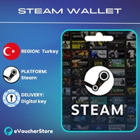 Steam Wallet Card Turkey TL200