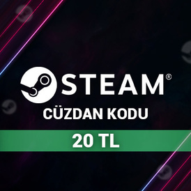 Steam Gift Card (TL) 20 TRY (TURKEY)