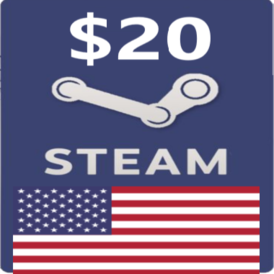 Steam Wallet Code 20$ (USA)