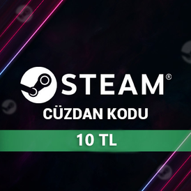 Steam Gift Card (TL) 10 TRY (TURKEY)